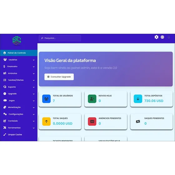 Ptc/faucet Script Completo Investimentos, Afiliados, E Mais
