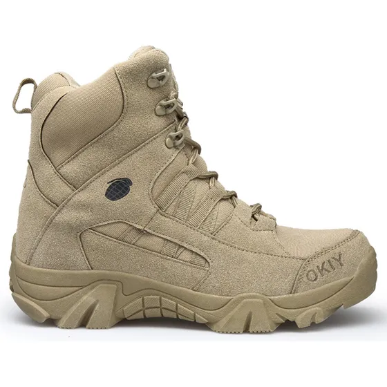 Botas Tacticas Antideslizantes Senderismo Impermeable Hombre