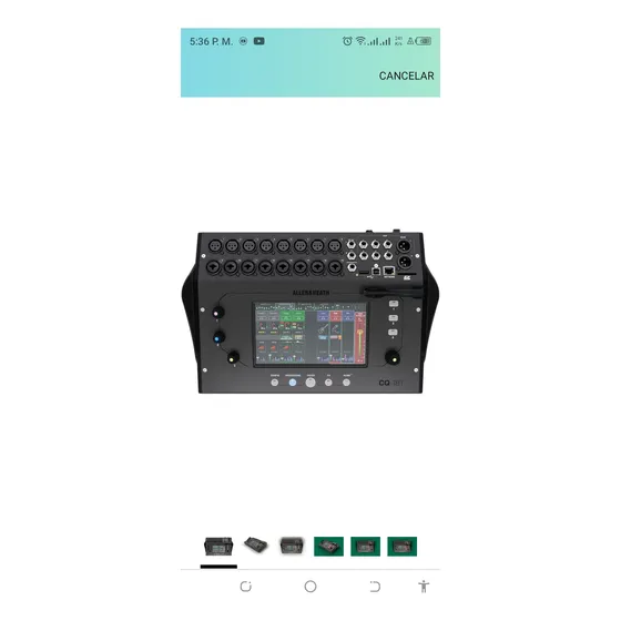 Consola Digital Allen & Heath Cq 18t