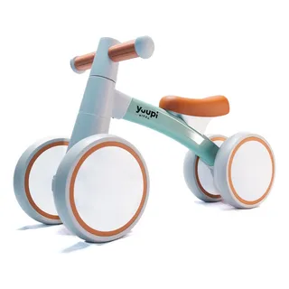Bicicleta De EquilĂbrio Infantil Sem Pedal Verde 4 Rodas Yuupi Bicicleta De EquilĂbrio Infantil Sem Pedal Verde 4 Rodas Yuupi