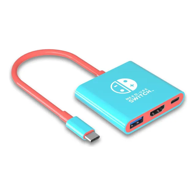 Mini Dock Portatil Nintendo Switch Hdmi 4k 60hz