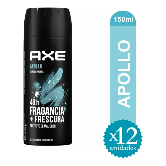 Desodorante Axe Apollo X 150ml Caja X12 U - Ma 