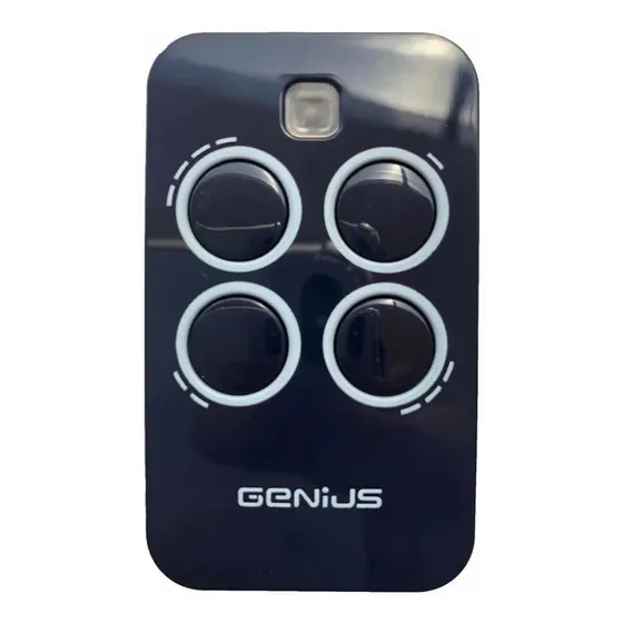 Control Remoto Genius Echo Bravo Original