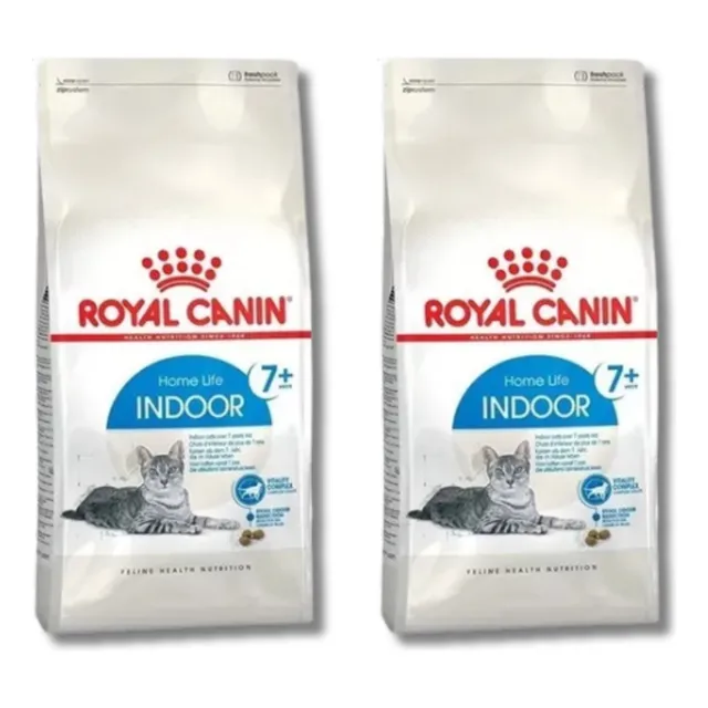 Alimento Balanceado Para Gatos Royal Canin Indoor 7+ 1.5k X2