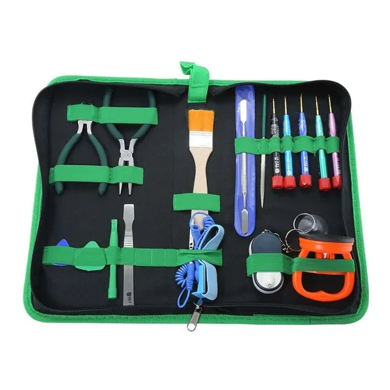 Set Herramientas Electrónicas / 18 Piezas / Best / Bst-111