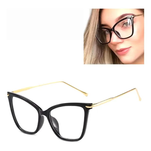 Gafas Montura Para Lentes Opticos Dama Gatubela