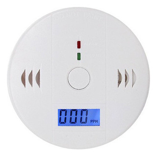 Alarma Detector Monóxido De Carbono Autónomo Digital Blancog Alarma Detector Monóxido De Carbono Autónomo Digital Blancog
