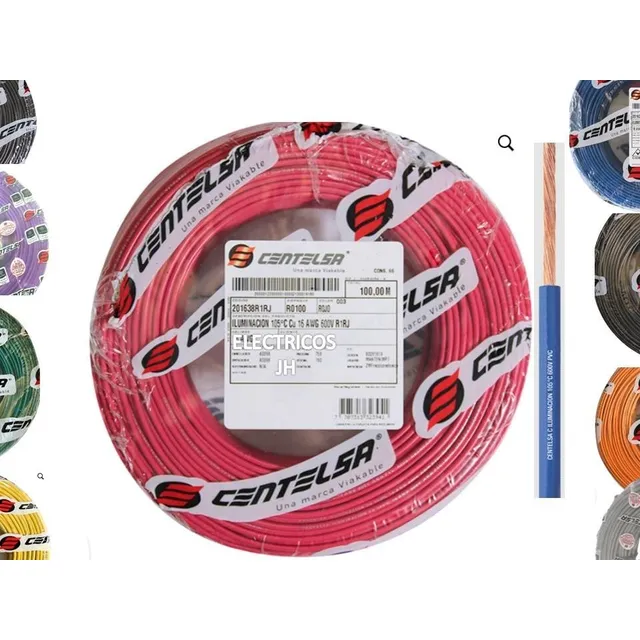 20 Metros Cable Vehicular  #18 Automotriz  Centelsa 