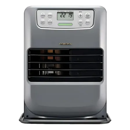 Estufa Láser Japonesa Corona Fh-2506 Grafito | Sin Olor | Bajo Consumo Y Ultra Silenciosa
