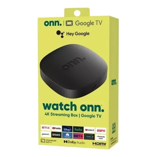 Watch Onn Google Tv 4k Streaming Box Modelo Nuevo