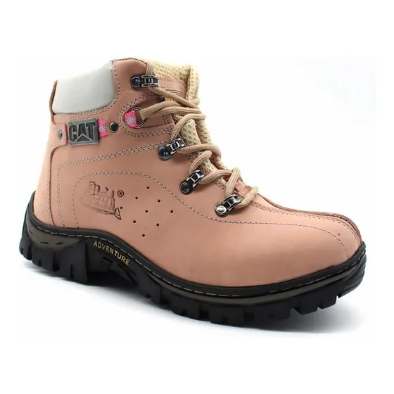 Bota Caterpillar Dama 2113. En Cuero