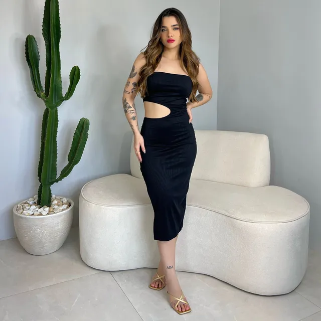 Vestido Midi Feminino ConfortĂĄvel Tomara Que Caia TendĂȘncia Vestido Midi Feminino ConfortĂĄvel Tomara Que Caia TendĂȘncia