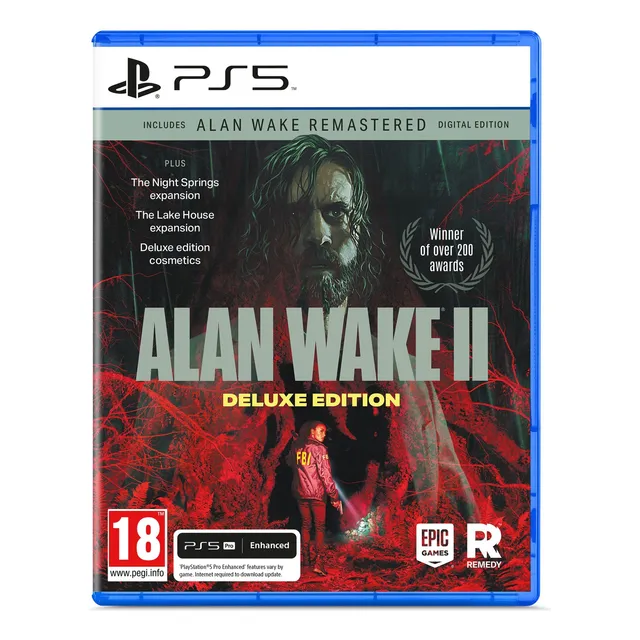 Alan Wake 2 Deluxe Edition Juego Físico Ps5 Playstation 5