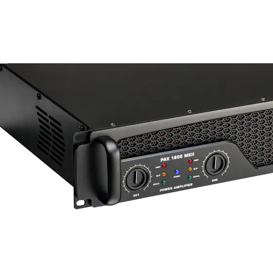Proco Pax 1800 Mk2 Potencia Amplificador 900+900 W Rms 4ohms Color Negro