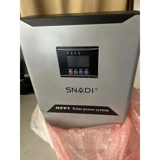 Inversor De Electricidad Carga Solar Y Bateria