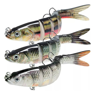 Señuelos De Pesca Kit 3 Accesorios Para Pesca 14cm 9 Segment Señuelos De Pesca Kit 3 Accesorios Para Pesca 14cm 9 Segment