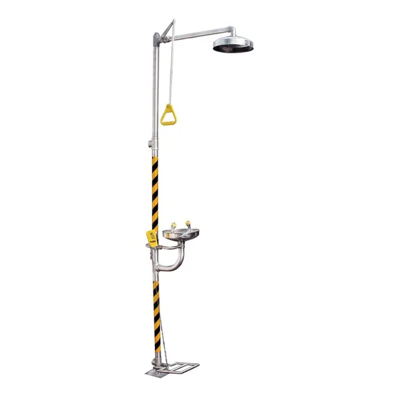 Ducha Lava Ojos Inox 316 Con Pedal Bd-550a
