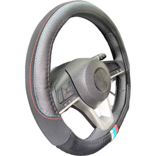 Capa De Volante Racing Em Couro Com Alcântara !!!
