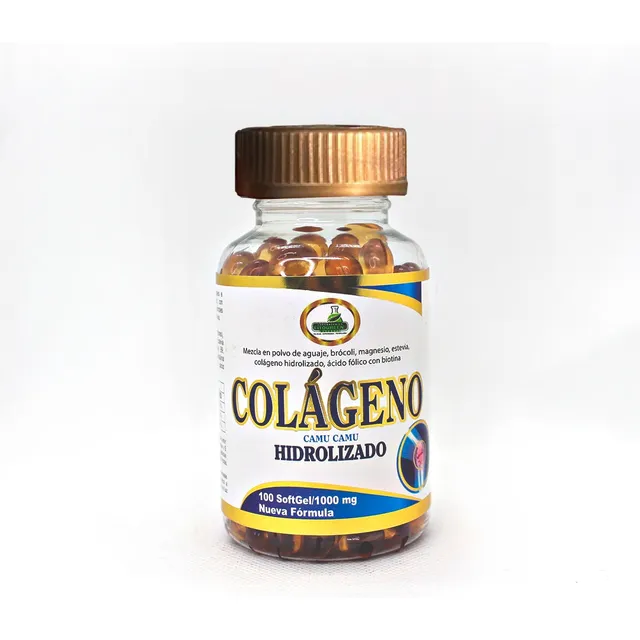 Colageno Hidrolizado Con Camu Camu 100 Capsulas Blandas