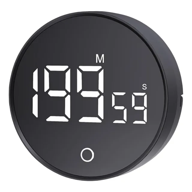 Temporizador Magnético Cronometro Alarma Digital Giratorio