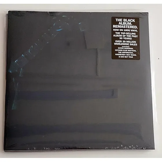 Lp Metallica - The Black Album Remaster Duplo Selado Import