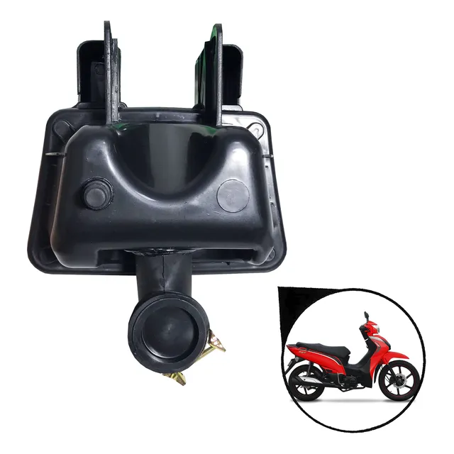 Filtro Ar Completa Shineray Jet 125 2014 Ate 2023