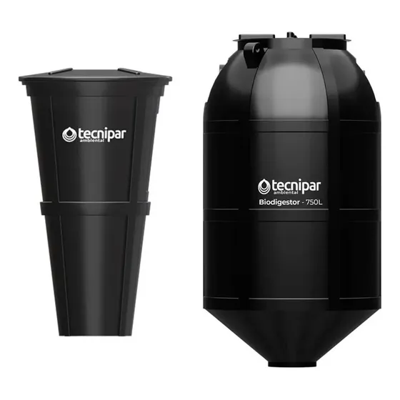 Fossa Séptica Biodigestor Esgoto 750l + Leito Secagem 180l