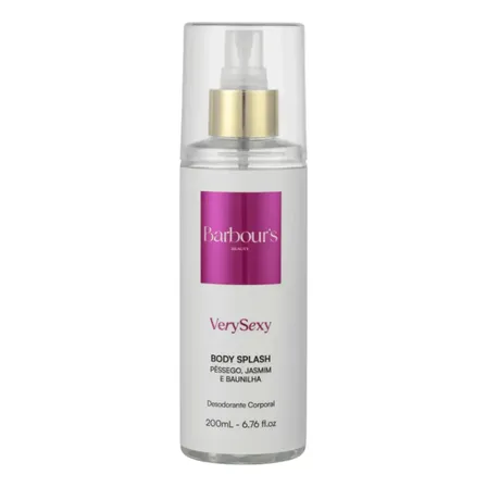 Body Splash Barbour’s Beauty Very Sexy Feminino 200ml Floral Gourmand