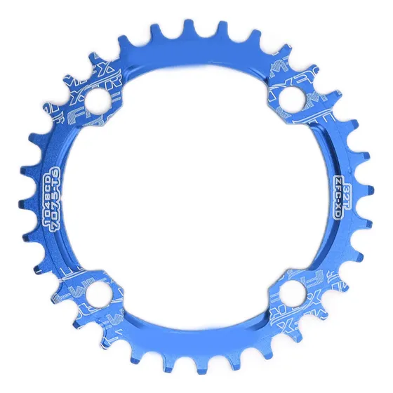 Plato De Bicicleta Fmfxtr 104 Bcd 32t Plato Redondo Azul