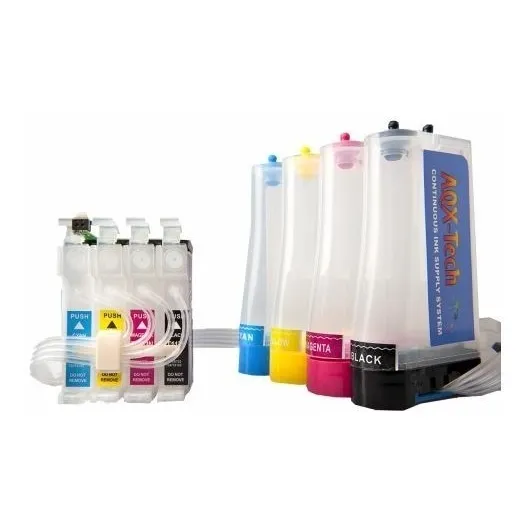 Sistema Continuo Aqx Para Epson Xp 211 401 201 Sin Tinta