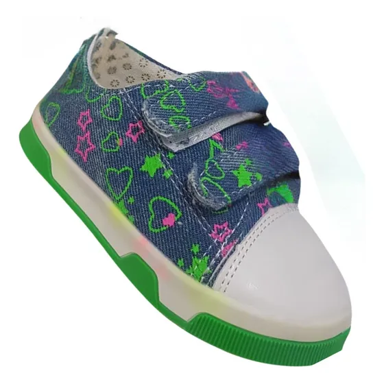 Championes, Jean! Niñas. Resistentes. Con Velcro