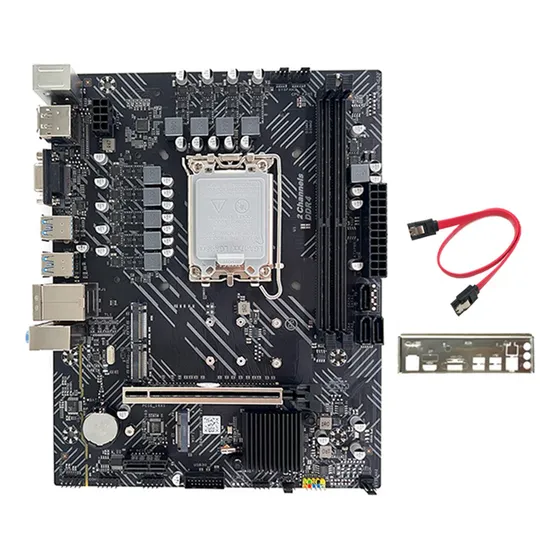 Placa-mãe B660 D4 Pc+defletor+kit De Cabos Lga1700 12º/13º C