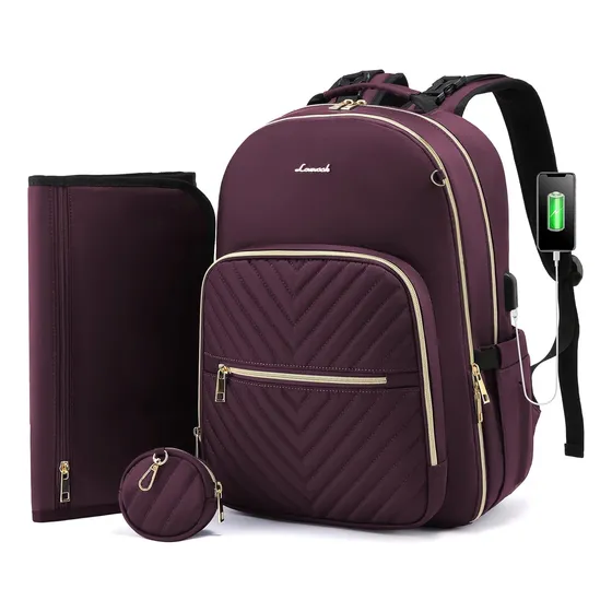 Pañalera Morral Multiusos Con Cambiador 