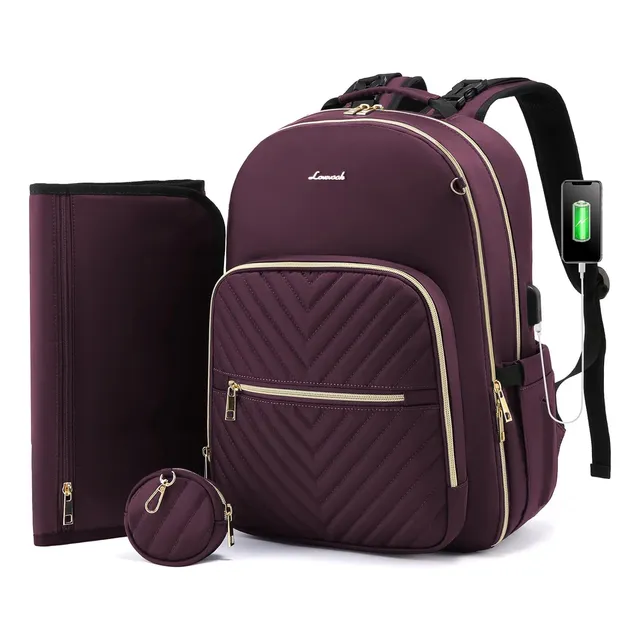 Pañalera Morral Multiusos Con Cambiador 