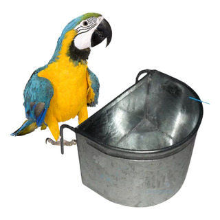 Comedero Metal Colgante Loros Cobayos Conejos Aves Nº 5 Comedero Metal Colgante Loros Cobayos Conejos Aves Nº 5