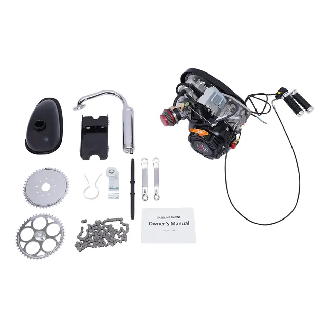 Kit Bicicleta Motorizada 100cc Motor Monocilindrico Gasolina