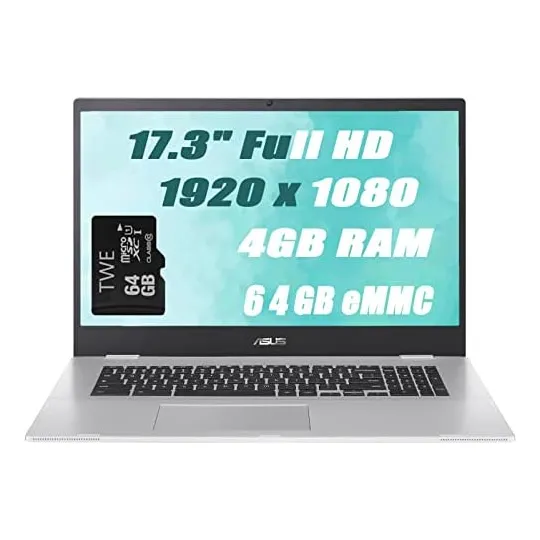Laptop Asus Chromebook 17 Thin Laptop, 17.3  Full Hd Display