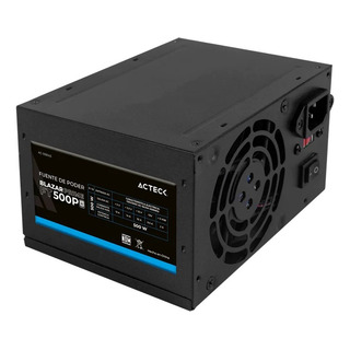 Fuente De Poder Acteck Atx Blazar Ft500 500w 24pin Fuente De Poder Acteck Atx Blazar Ft500 500w 24pin
