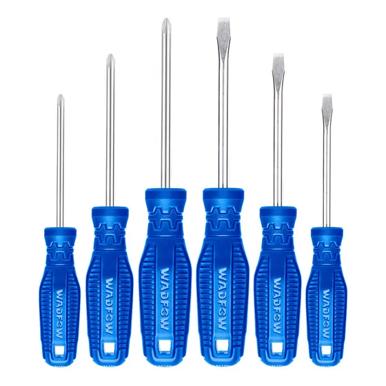 Set X 6 Destornilladores Paleta/phillips Wadfow Wss2206