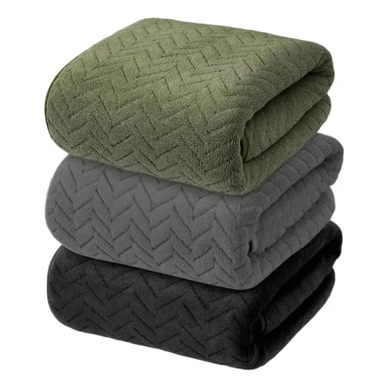 3 Piezas Toalla Microfibra Toallas Bano Grande 70×140 Cm