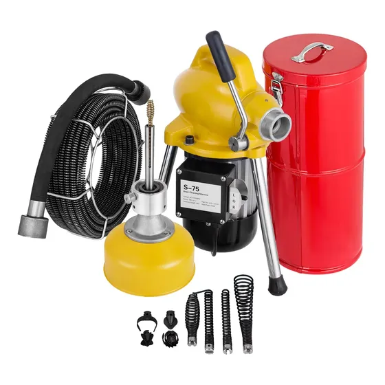 Máquina Electrica Destapa Cañerias 400 Rpm Isonic