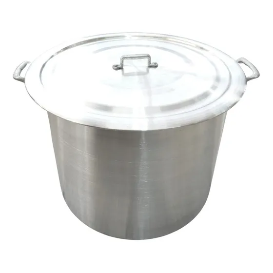 Olla Zenit De Aluminio/ 40 Litros /con Tapa /og-40