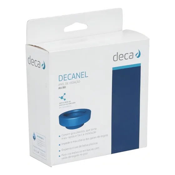 Anel Vedação P/ Vaso Sanitário Av.90.01 Decanel - Deca
