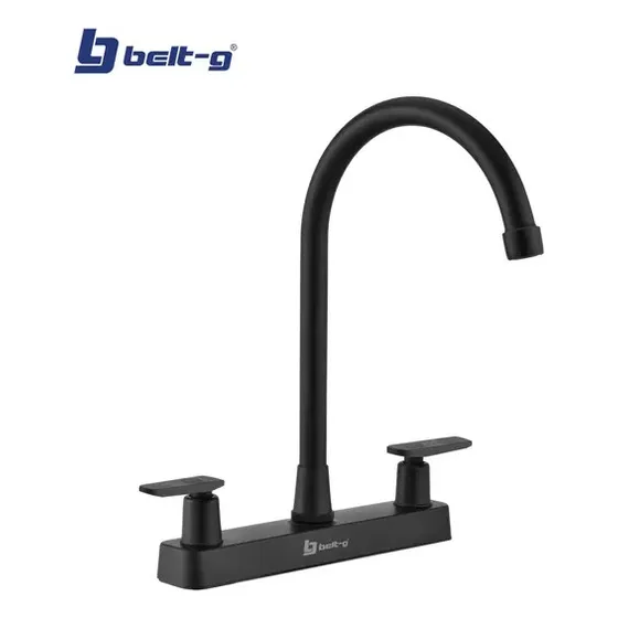 Grifo Fregadero Time Bla Pico Cisne Abs Plus Belt-g Gri-0784
