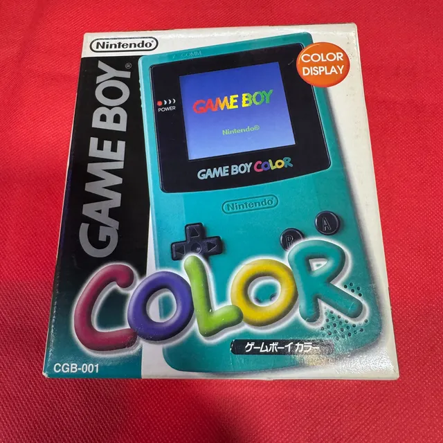 Consola Nintendo Game Boy Color Teal Turquesa Jap En Caja