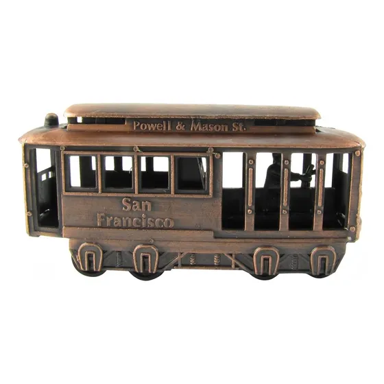 Calle Powell Mason Teleferico San Francisco Miniatura Die