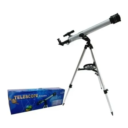 Telescopio Astronómico (f70060) 700 Mm Con Lente De 60 Mm