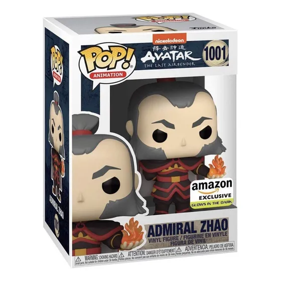 Funko Pop Admirante Zhao Avatar Nickelodeon