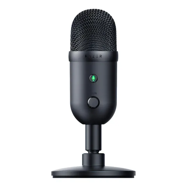 Microfono Gamer Razer Seiren V2 X Usb Streaming Black Color Negro
