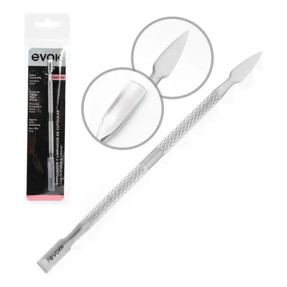 Empujador Y Limpiador De Cuticulas Evok Ev-jd1301